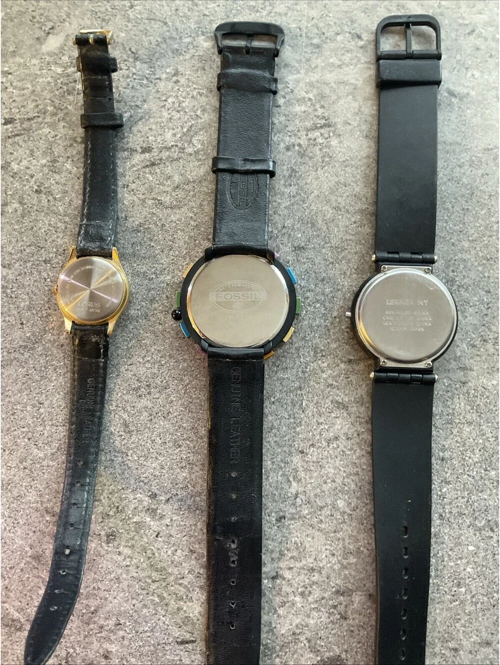 Lot Of Three Watches All Three Watches Run Great BCF